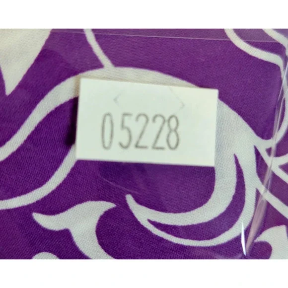 Boho Purple Pasiley Maxi Cover Skirt Womens Small Tiered Flowy Beachwear New - Picture 13 of 13